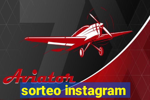 sorteo instagram